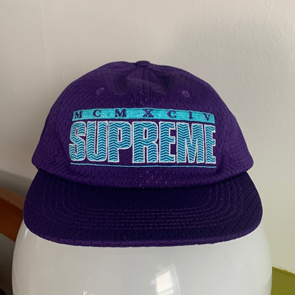 Supreme Zig Zag 6 Panel Cap